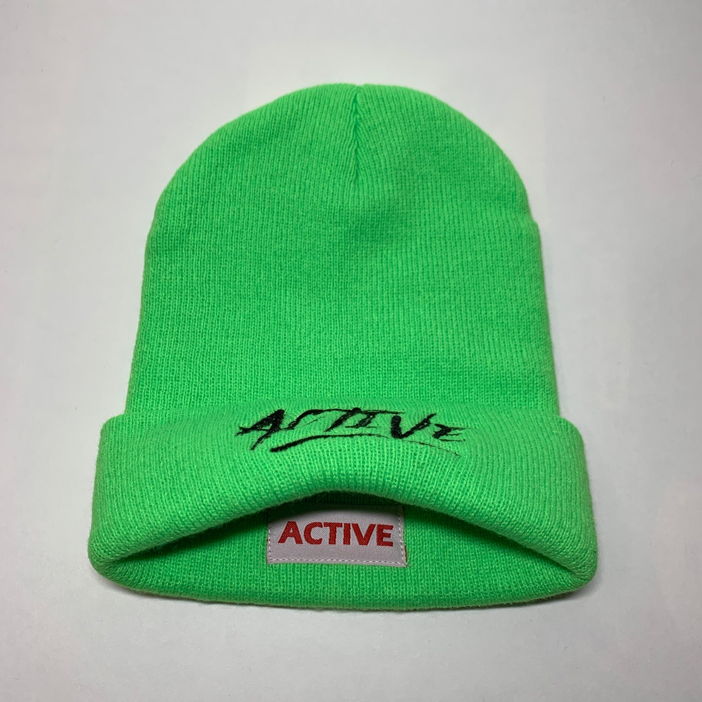 Active Beanie Neon Green