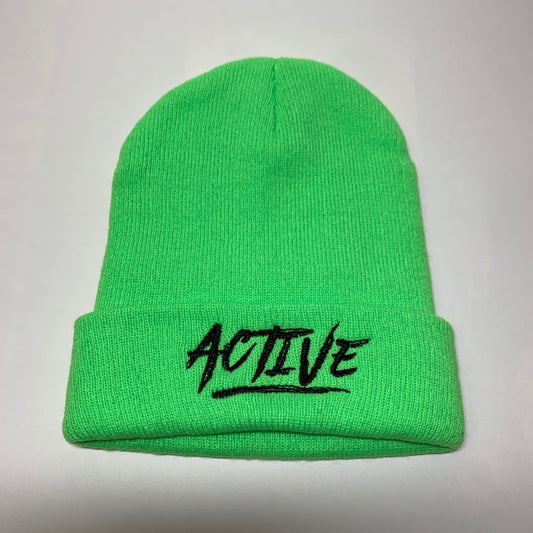 Active Beanie Neon Green